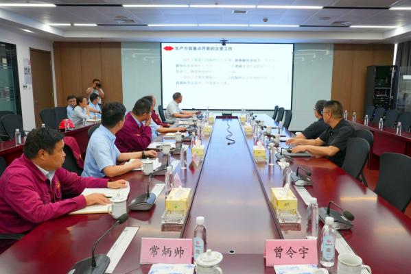 集團(tuán)黨委書記、董事長沈彬來淮鋼調(diào)研指導(dǎo)